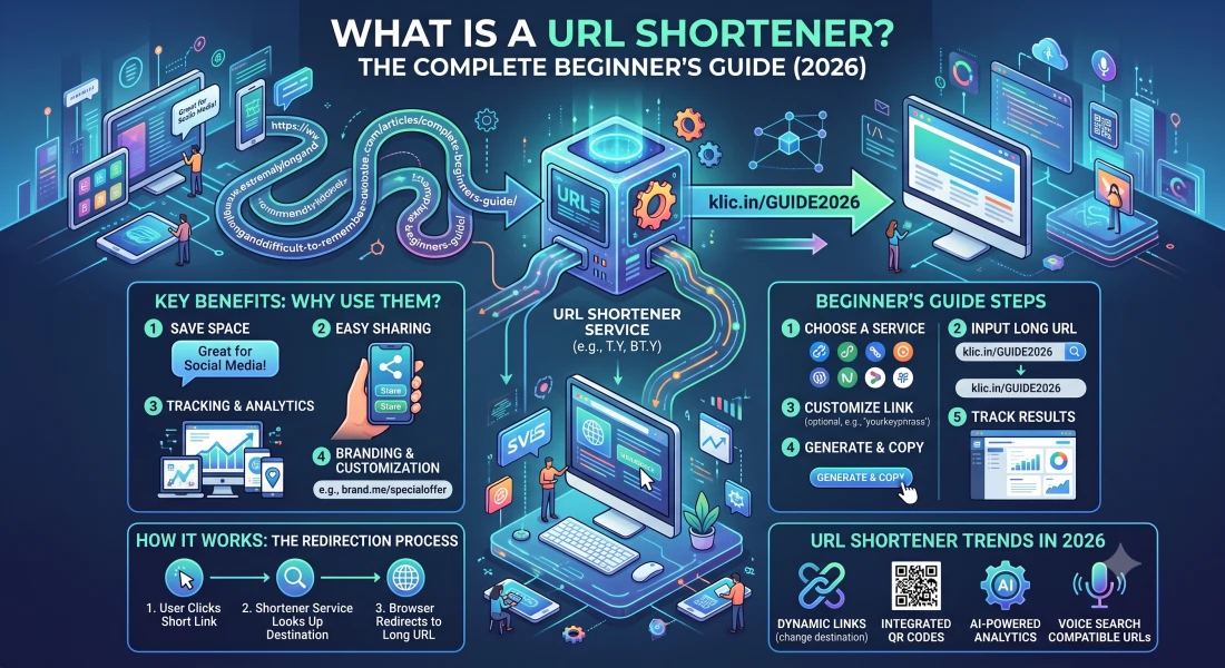 What Is a URL Shortener? The Complete Beginner's Guide (2026)